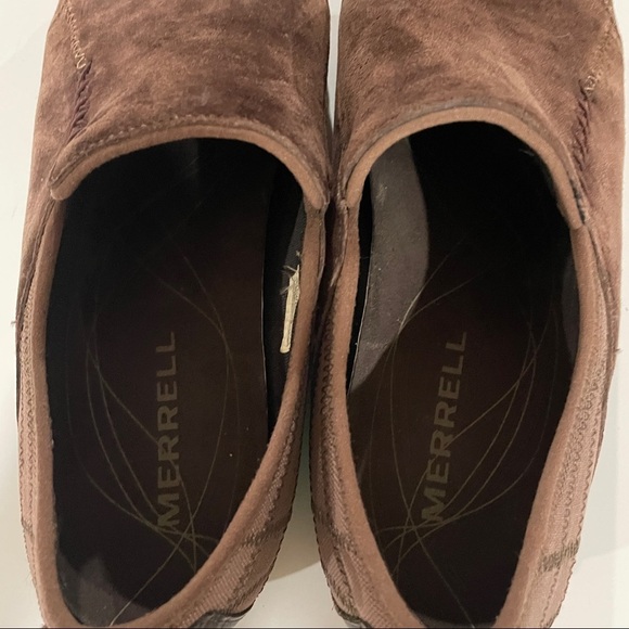 Merrell‎ Bisect Coffee Bean Brown Suede Slip On Shoes Size 10 - Picture 7 of 10